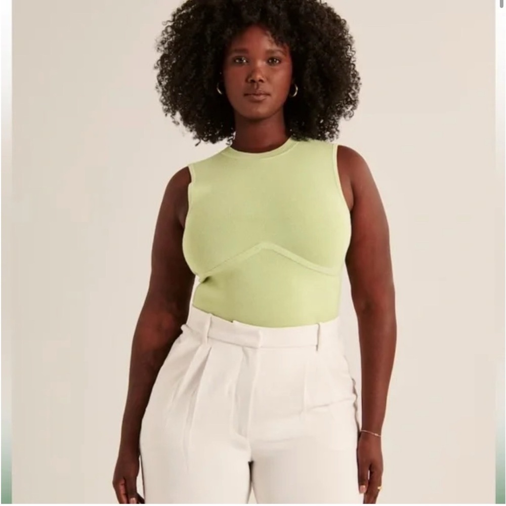 ❤️Abercrombie & fitch Underbust Corset Crew Tank - Picture 3 of 5